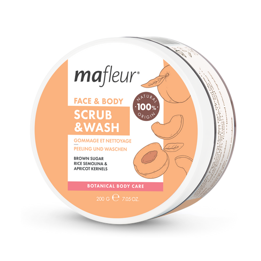 Face & Body Scrub & Wash Apricot – 200 g