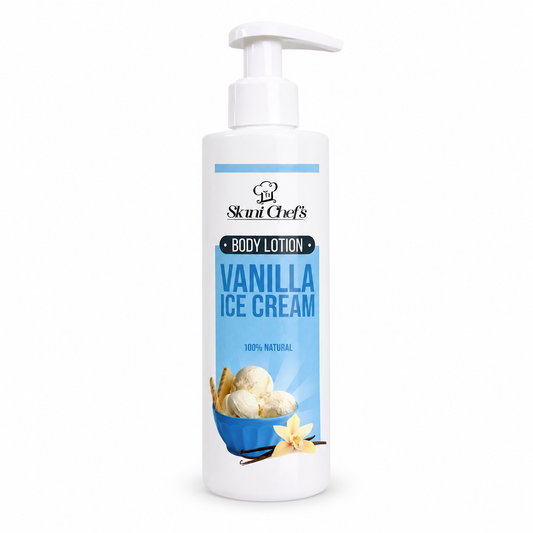 Vanilla ice cream body lotion, 250 ml -100% Naturaal