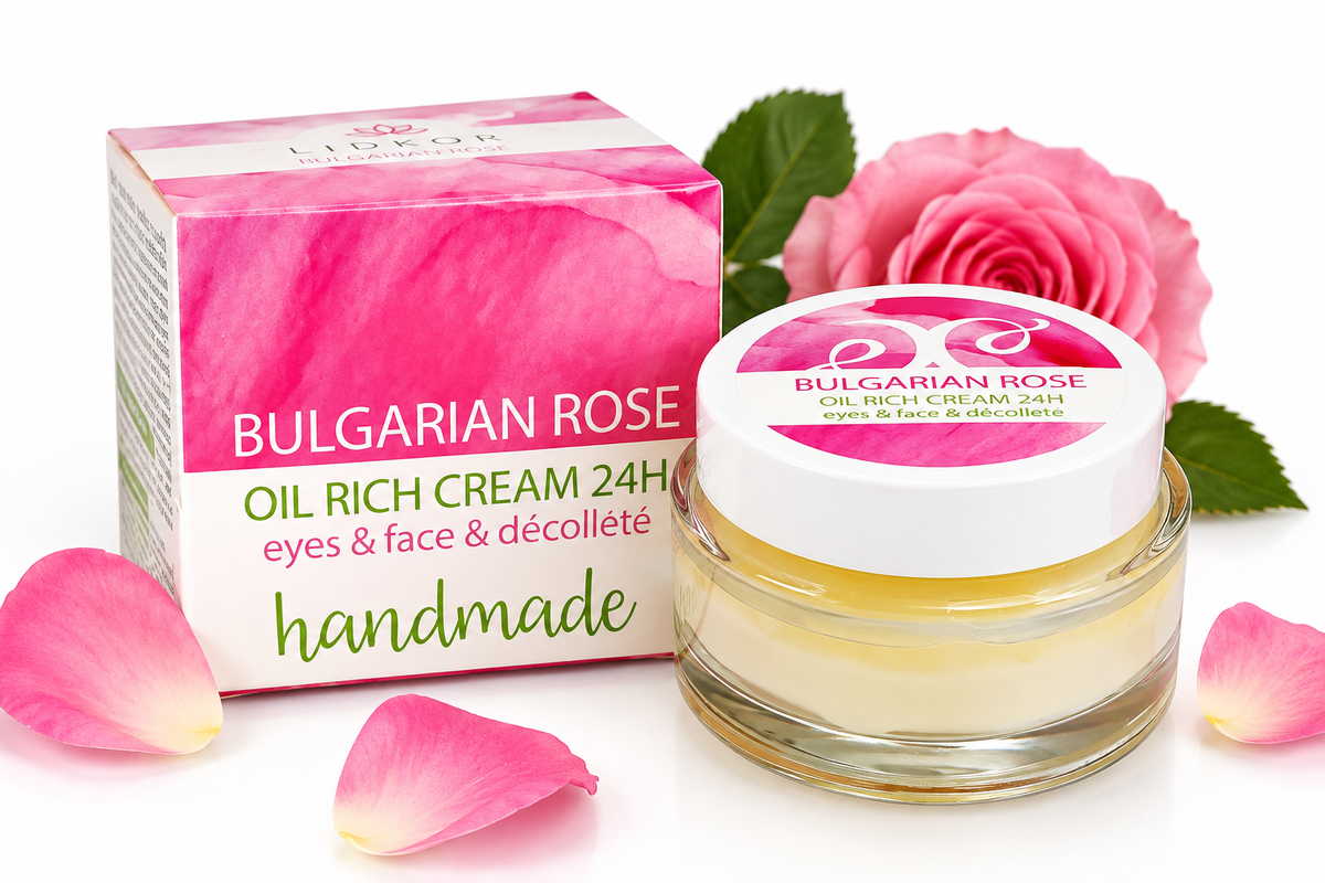 Hristina Bulgarian Rose Set – Rozenwater + 24h Crème