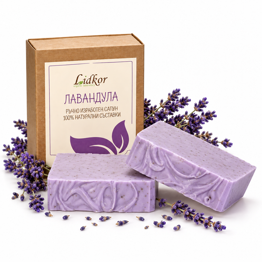 Natuurlijke Handgemaakte zeep Lavendel – 100 g